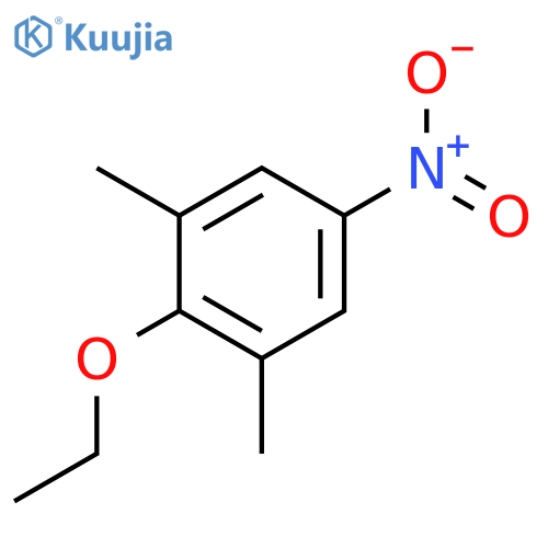 BENZENE, 2-ETHOXY-1,3-DIMETHYL-5-NITRO- structure