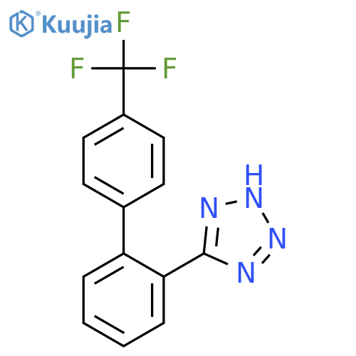 5-[4'-(Trifluoromethyl)[1,1'-biphenyl]-2-yl]-2H-tetrazole structure