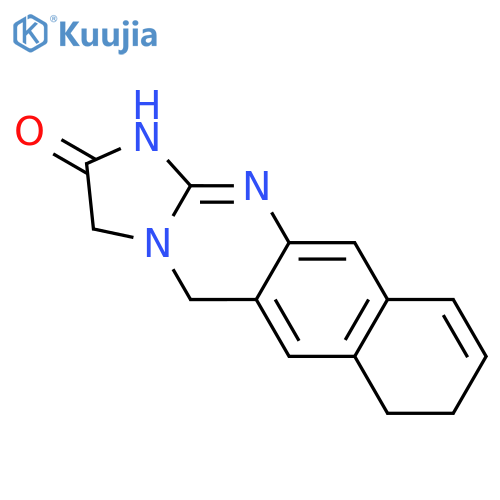 Benz[g]imidazo[2,1-b]quinazolin-2(3H)-one, 1,5,7,8-tetrahydro- structure