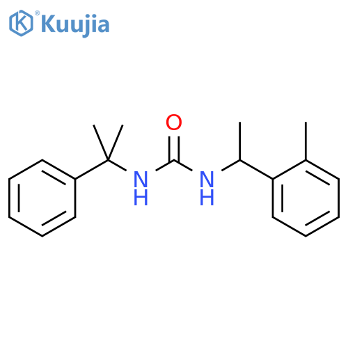 UREA, N-(1-METHYL-1-PHENYLETHYL)-N'-[1-(2-METHYLPHENYL)ETHYL]- structure