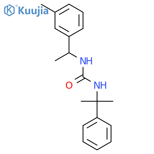 UREA, N-(1-METHYL-1-PHENYLETHYL)-N'-[1-(3-METHYLPHENYL)ETHYL]- structure