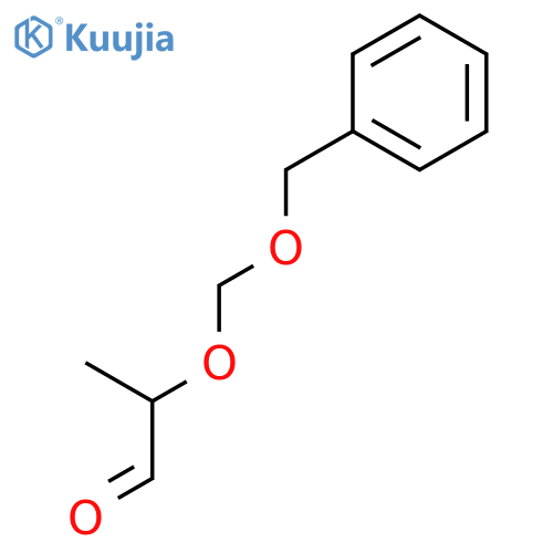 PROPANAL, 2-[(PHENYLMETHOXY)METHOXY]- structure
