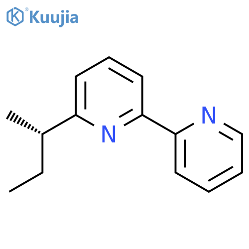 2,2'-Bipyridine, 6-[(1S)-1-methylpropyl]- structure