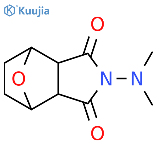 2-(dimethylamino)-3a,4,5,6,7,7a-hexahydro-octahydro-1h-4,7-epoxyisoindole-1,3-dione structure