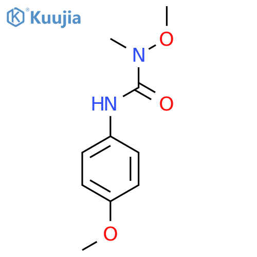 Urea, N-methoxy-N'-(4-methoxyphenyl)-N-methyl- structure