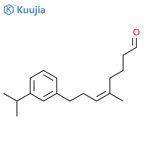 5-Octenal, 5-methyl-8-[3-(1-methylethyl)phenyl]-, (5E)- structure