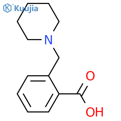 2-Piperidin-1-ylmethyl-benzoic acid structure