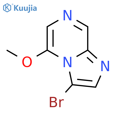 3-Bromo-5-methoxyimidazo[1,2-a]pyrazine structure