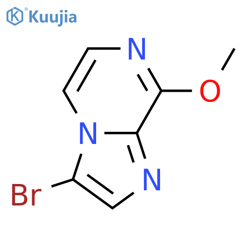 3-Bromo-8-methoxyimidazo[1,2-a]pyrazine structure