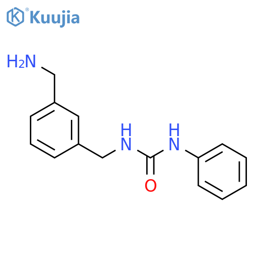 Urea, N-[[3-(aminomethyl)phenyl]methyl]-N'-phenyl- structure