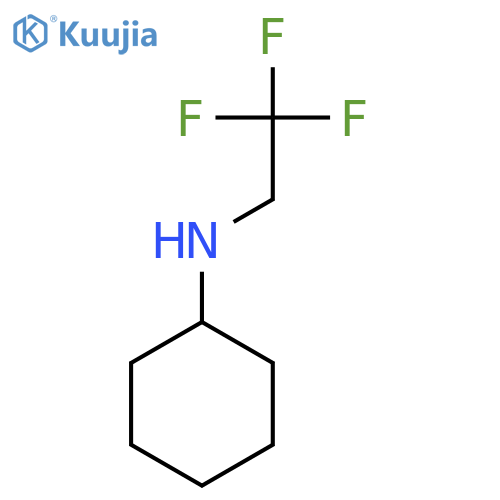 N-(2,2,2-Trifluoroethyl)cyclohexanamine structure