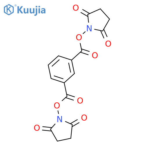 2,5-Pyrrolidinedione, 1,1'-[1,3-phenylenebis(carbonyloxy)]bis- structure