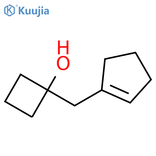 Cyclobutanol, 1-(1-cyclopenten-1-ylmethyl)- structure