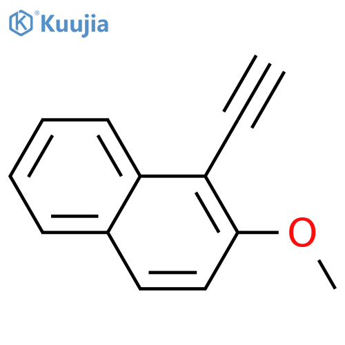 1-ethynyl-2-methoxynaphthalene structure