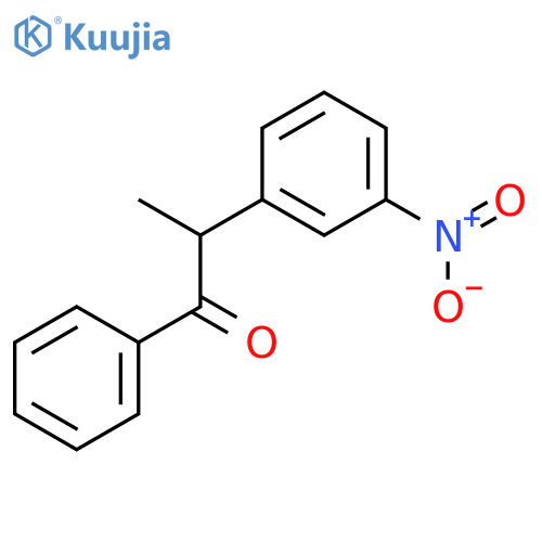 1-Propanone, 2-(3-nitrophenyl)-1-phenyl- structure