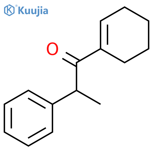 1-Propanone, 1-(1-cyclohexen-1-yl)-2-phenyl- structure