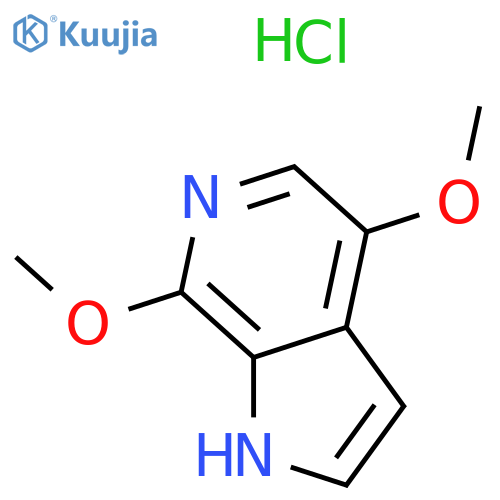 4,7-Dimethoxy-6-azaindole Hydrochloride structure
