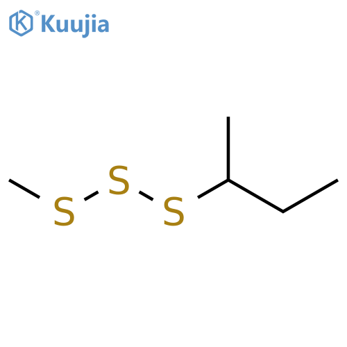 Trisulfide, methyl 1-methylpropyl structure