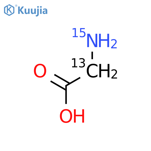 glycine-2-13c-15n structure