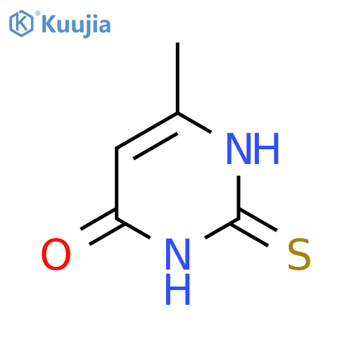 Methylthiouracil structure