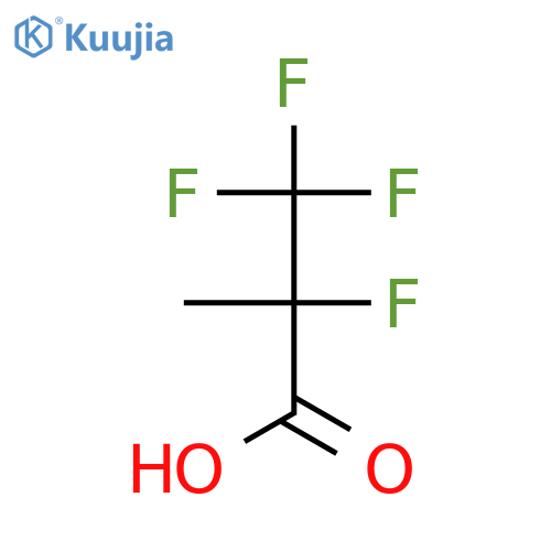 Propanoic acid, 2,3,3,3-tetrafluoro-2-methyl- structure