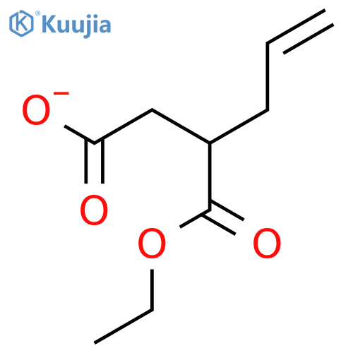 Butanedioic acid, 2-(2-propen-1-yl)-, 1-ethyl ester structure