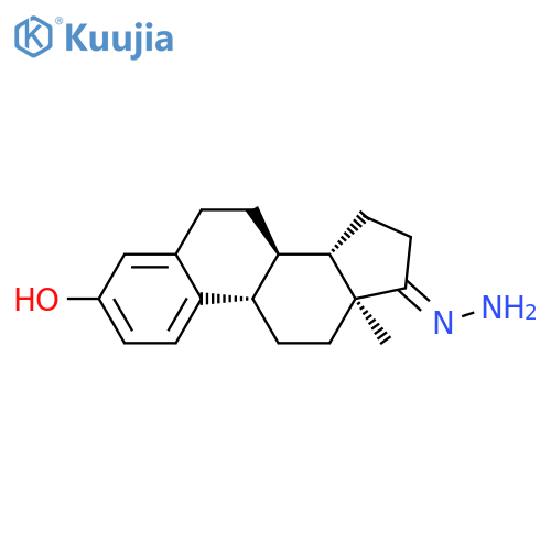 Estra-1,3,5(10)-trien-17-one, 3-hydroxy-, hydrazone, (17E)- structure