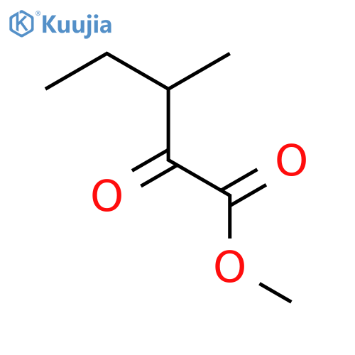 Pentanoic acid, 3-methyl-2-oxo-, methyl ester, (3S)- structure