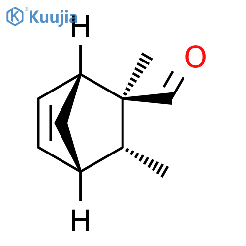 Bicyclo[2.2.1]hept-5-ene-2-carboxaldehyde, 2,3-dimethyl-,(1R,2S,3R,4S)- structure