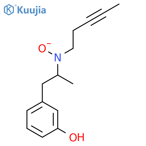 Phenol, 3-[(2R)-2-(2-butyn-1-ylmethyloxidoamino)propyl]- structure