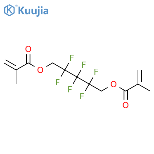 2,2,3,3,4,4-Hexafluoro-1,5-pentyl Dimethacrylate structure
