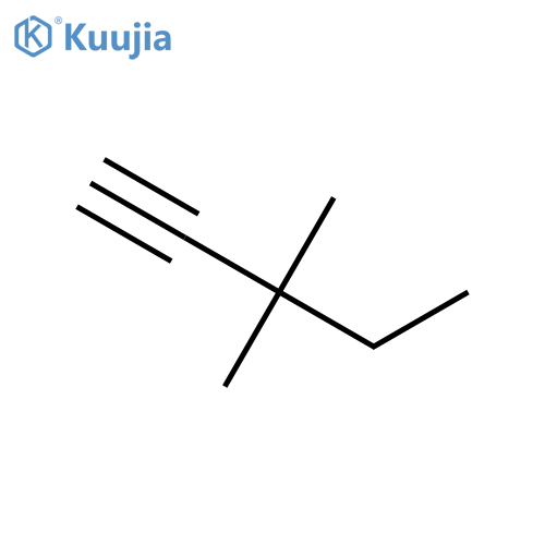 3,3-dimethylpent-1-yne structure