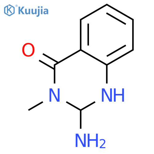 4(1H)-Quinazolinone, 2-amino-2,3-dihydro-3-methyl- structure