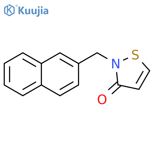 3(2H)-Isothiazolone, 2-(2-naphthalenylmethyl)- structure