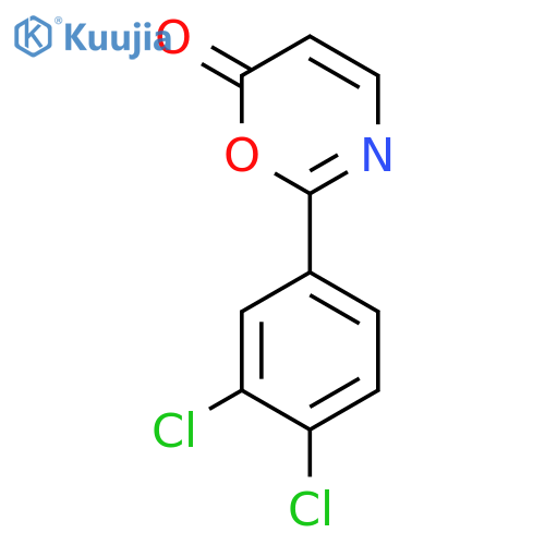 2-(3,4-Dichlorophenyl)-6H-1,3-oxazin-6-one structure