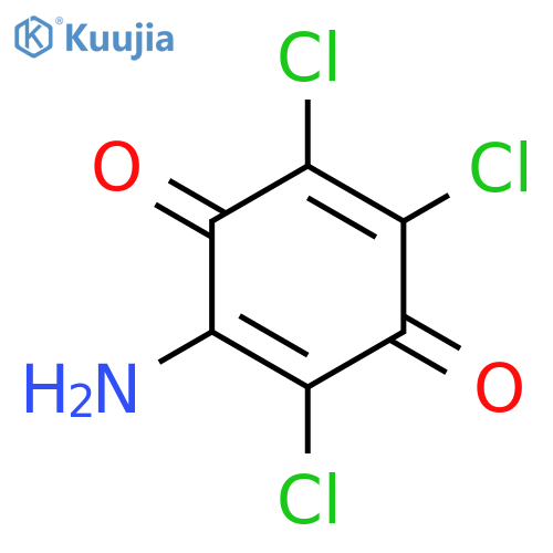 2-amino-3,5,6-trichlorocyclohexa-2,5-diene-1,4-dione structure