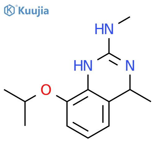 2-Quinazolinamine, 1,4-dihydro-N,4-dimethyl-8-(1-methylethoxy)- structure