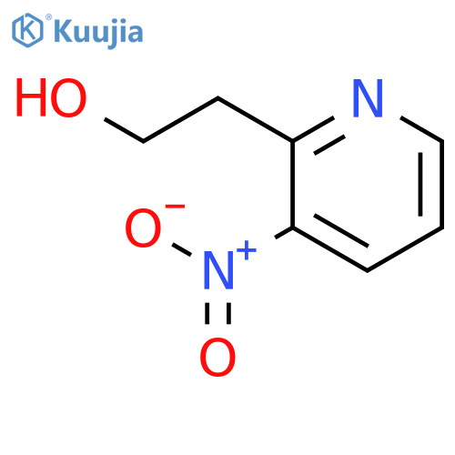 3-nitro-2-Pyridineethanol structure