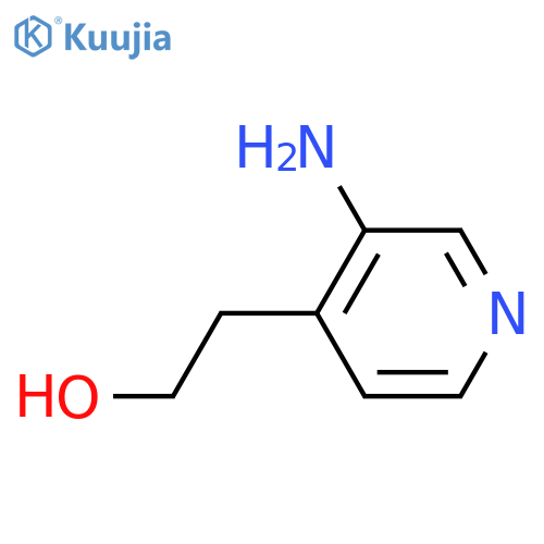 3-amino-4-Pyridineethanol structure