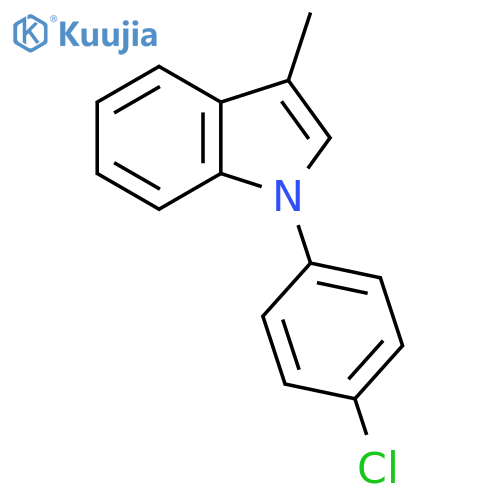 N-(4-Chlorophenyl)-3-methylindole structure