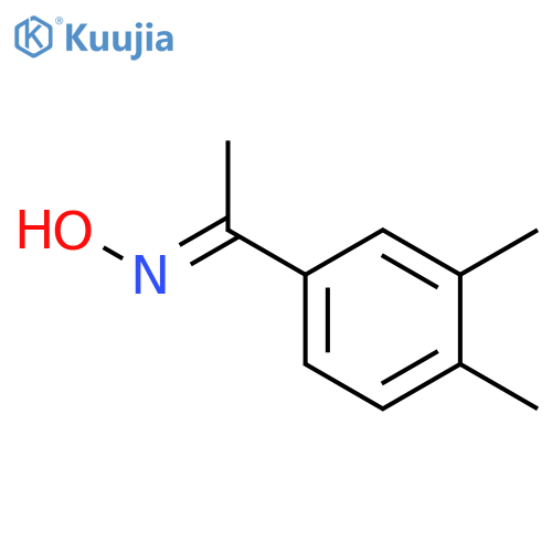 N-1-(3,4-dimethylphenyl)ethylidenehydroxylamine structure
