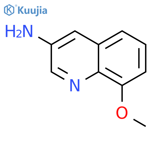 8-methoxyquinolin-3-amine structure