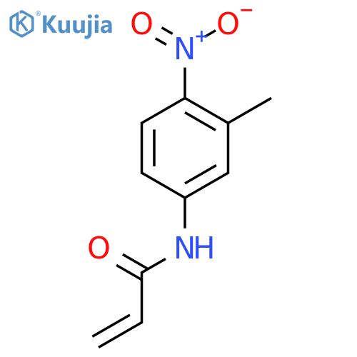 N-(3-Methyl-4-nitrophenyl)acrylamide structure