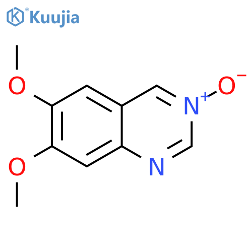 Quinazoline, 6,7-dimethoxy-, 3-oxide structure