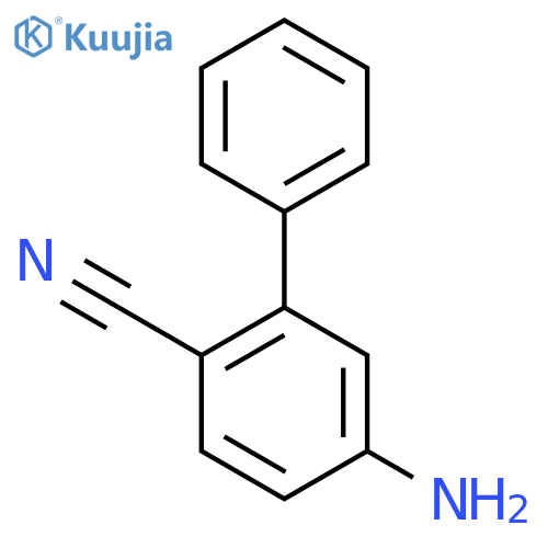 5-amino-1,1'-biphenyl-2-carbonitrile structure