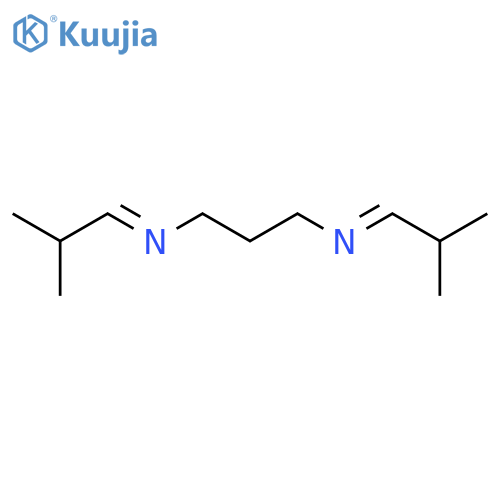 1,3-Propanediamine, N,N'-bis(2-methylpropylidene)- structure