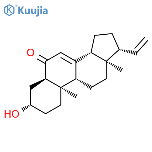 Pregna-7,20-dien-6-one, 3-hydroxy-, (3b,5b)- structure