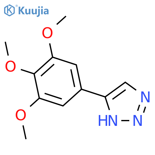 1H-1,2,3-Triazole, 5-(3,4,5-trimethoxyphenyl)- structure