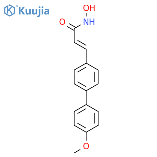 2-Propenamide, N-hydroxy-3-(4'-methoxy[1,1'-biphenyl]-4-yl)-, (2E)- structure