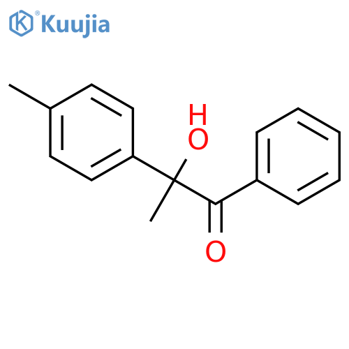 1-Propanone, 2-hydroxy-2-(4-methylphenyl)-1-phenyl- structure